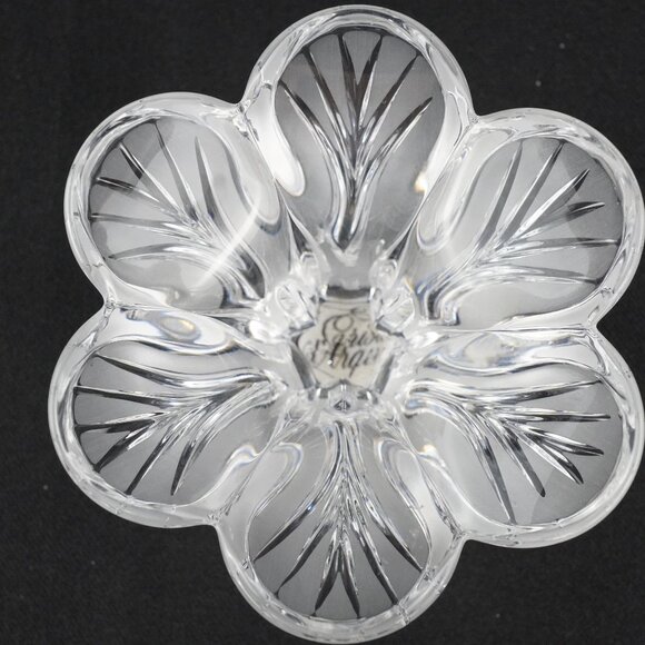 Set of 3 Candle Holders Mixed dArques Crystal and Glass Taper Candle Holder Set - Picture 14 of 16